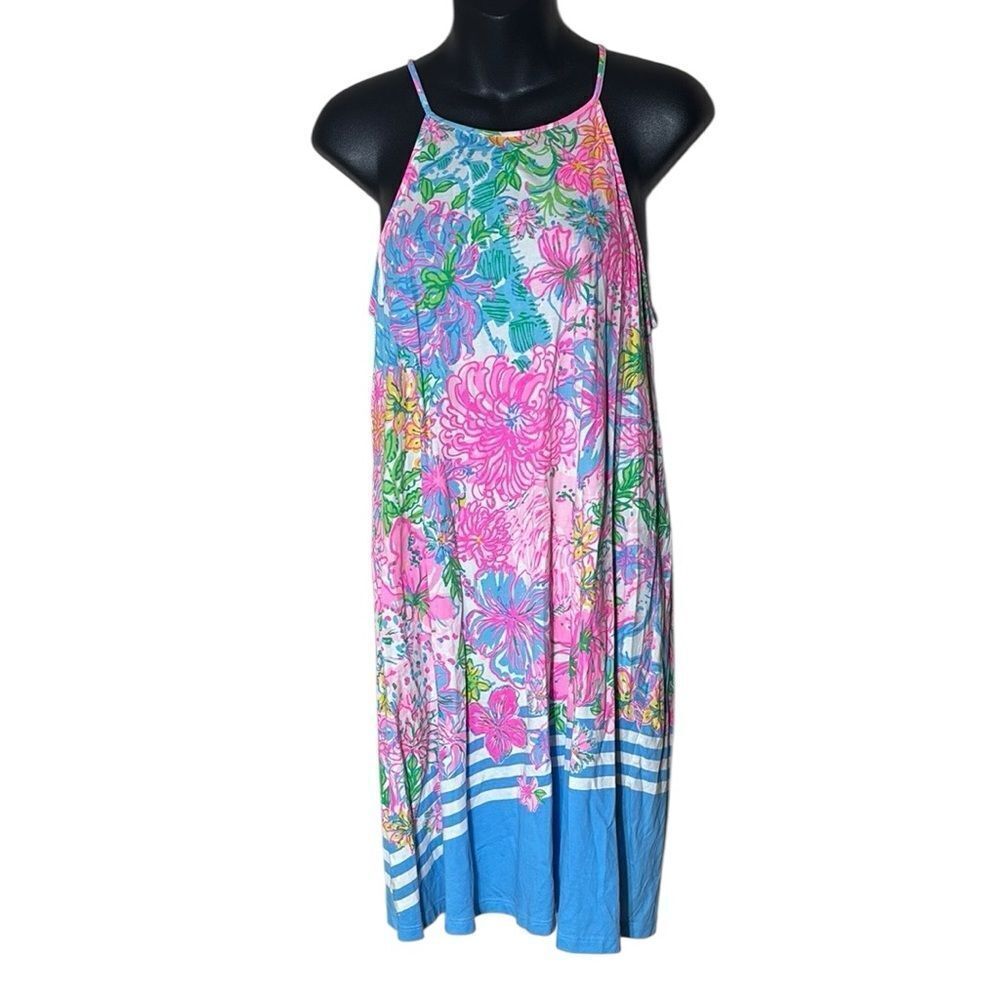 Lilly Pulitzer Margot paradise found dress colorful floral bright